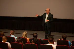 Kevin Goetz at audience screening