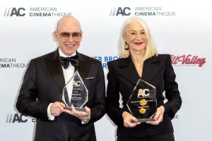 Kevin Goetz and Helen Mirren